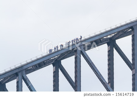 在海港大橋的橋樑上 在海港大橋的橋樑上 15614719