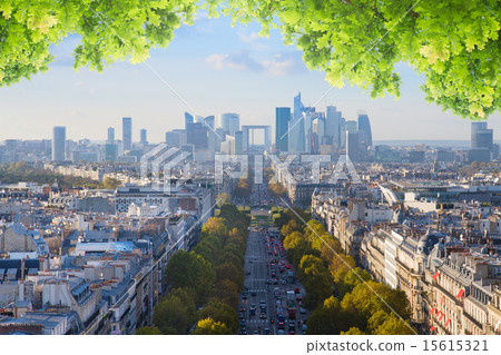 skyline of Paris, France skyline of Paris, France 15615321