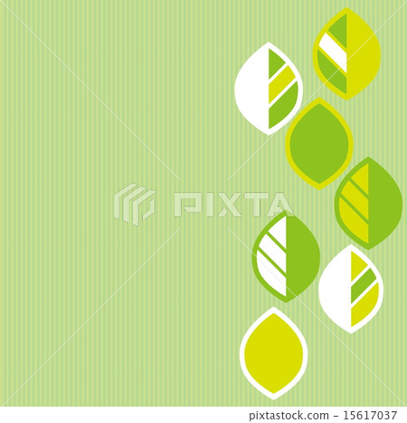 Leaf fresh green stripe Leaf fresh green stripe 15617037