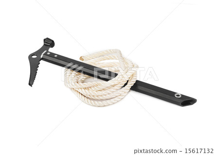 Ice axe and rope 15617132