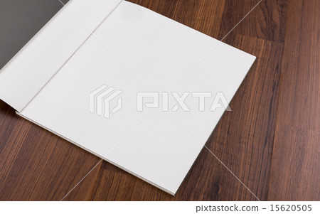 Blank catalog, magazines,book mock up on wood   15620505