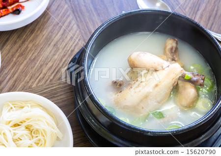 Chicken soup with ginseng korean food Chicken soup with ginseng korean food 15620790