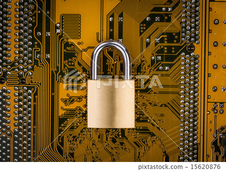 Protection concept : security lock Protection concept : security lock 15620876