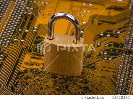 Protection concept : security lock  15620883