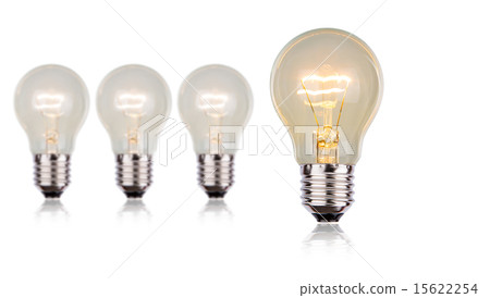Light Bulb isolated on white background 15622254