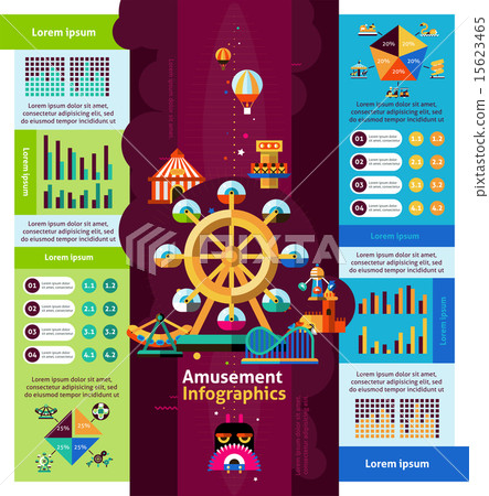 Amusement Park Infographics 15623465