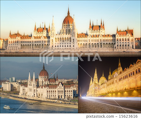 The beauty panorama of attractions Budapest. The beauty panorama of attractions Budapest. 15623616