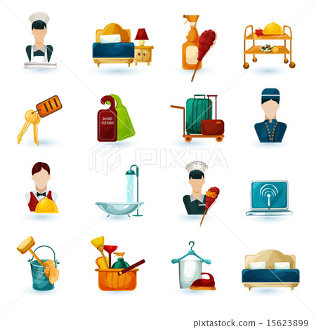 Hotel Maid Icons Hotel Maid Icons 15623899
