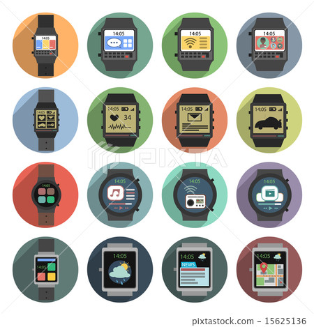 Smart Watch Icons 15625136