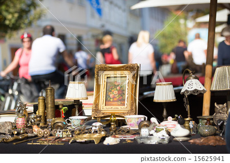 Sunday flea market. Sunday flea market. 15625941