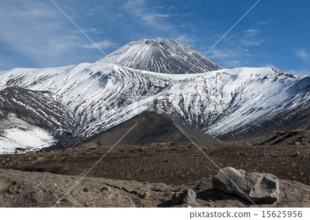 Active Avachinsky Volcano on Kamchatka Peninsula 15625956