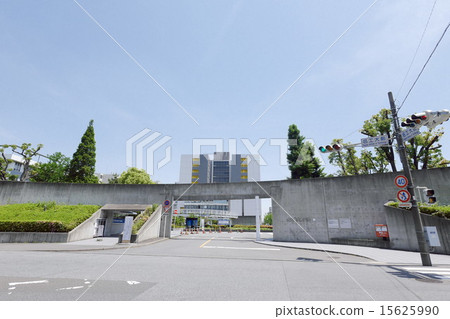 名古屋工業大學的主要門在中島交叉口 名古屋工業大學的主要門在中島交叉口 15625990