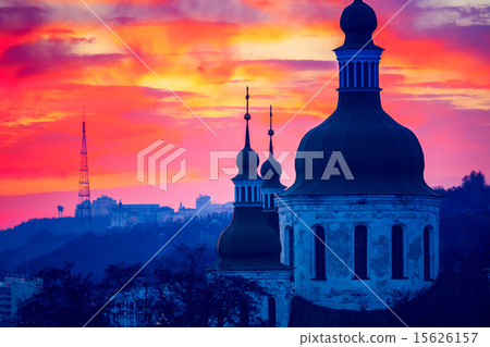 Orange sunset  15626157