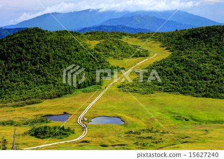 Ikedang of the back lining · Kumazawa Tashiro and Aizu Komagatake 15627240