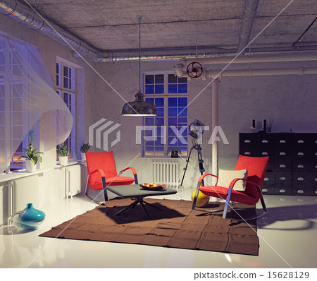loft interior 15628129