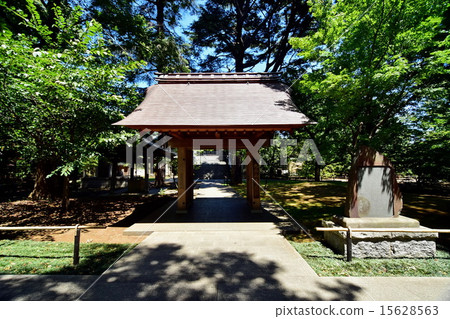 Kuju Buddha and Buddha Buddhist temples and entrance gate (Okusawa Setagaya-ku, Tokyo) 15628563