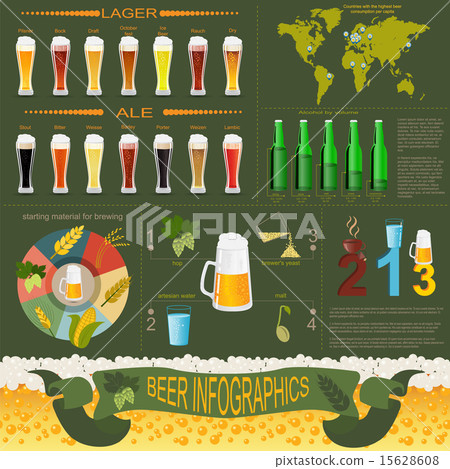 Beer infographics 15628608