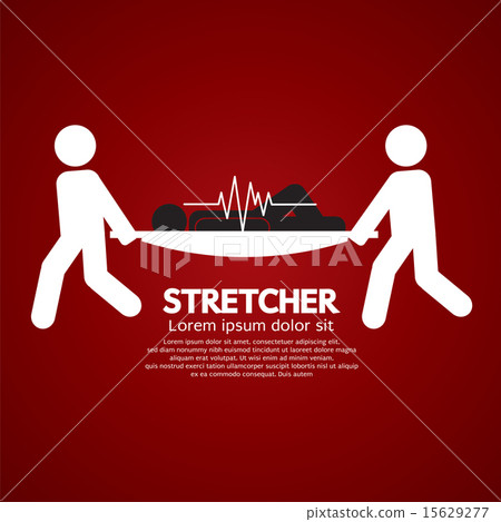 Medical Workers Moving Patient On Stretcher Medical Workers Moving Patient On Stretcher 15629277