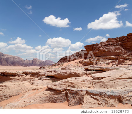 Wadi Rum Desert in southern Jordan  15629773