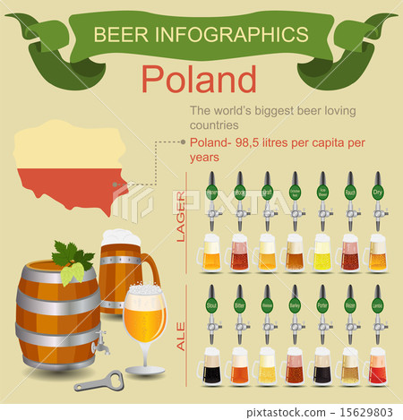 Beer infographics 15629803