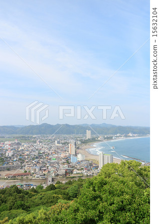 The streets of Kamogawa city, Chiba Prefecture 15632104