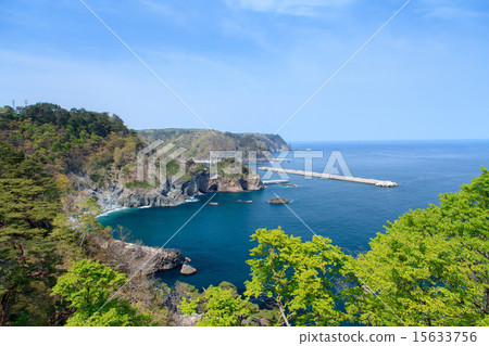 岩手縣羅科海岸國家公園熊的鼻子 15633756