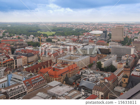 Leipzig aerial view 15633811