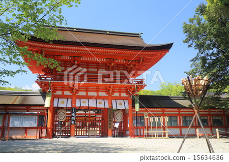京都Shimogamo神社花門 15634686