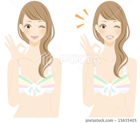 穿著男性的泳裝的婦女 穿著男性的泳裝的婦女 15635405