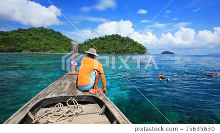 snorkeling spot at crystal  sea in Koh Surin 15635630
