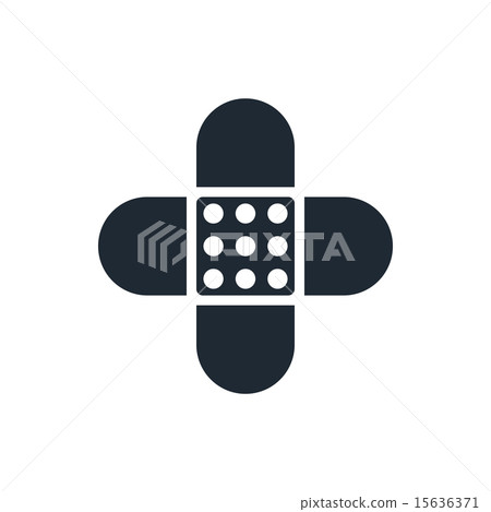 icon band aid icon band aid 15636371