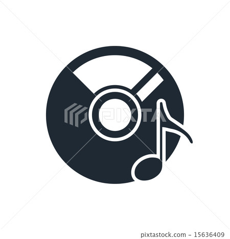 icon CD sound icon CD sound 15636409