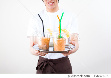 A young man with an apron A young man with an apron 15637696