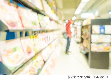Blurred background in book shopping mall Blurred background in book shopping mall 15638431