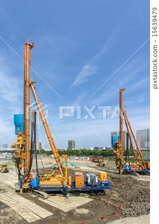 築地新市場建築工地 築地新市場建築工地 15639479