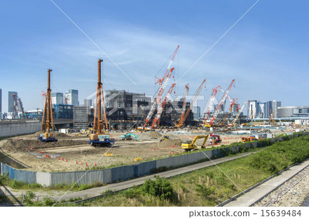 築地新市場建築工地 15639484