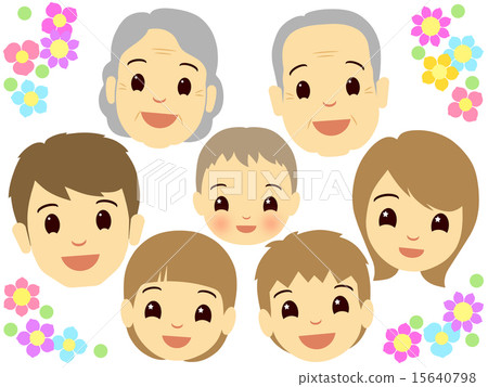 Family face 15640798