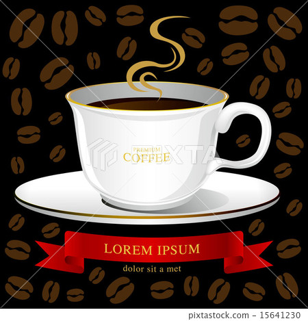 Coffee cup vector, Creative design cafe idea Coffee cup vector, Creative design cafe idea 15641230