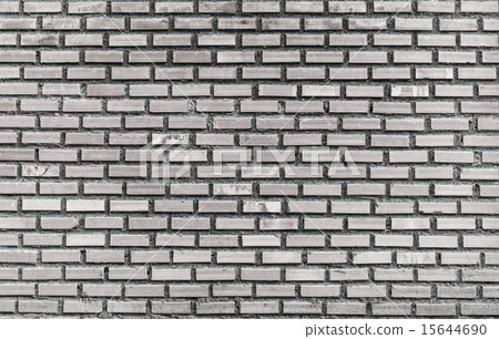 clean monochrome pattern of brick wall 15644690