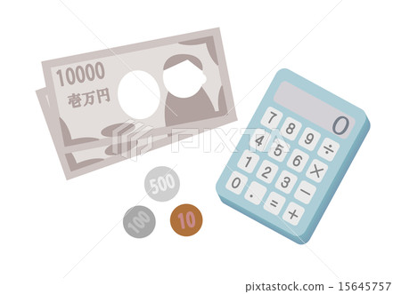 Calculator Money Exchange Stock Ilration 15645757 Pixta Calculator Money Exchange 15645757