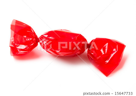 red candy wrapped in foil 15647733