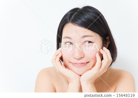 女人的皮膚護理形象 15648119