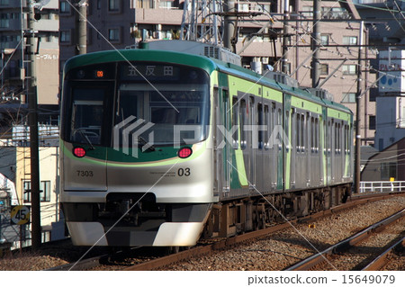[IK] Tokyu Ikegami Line 7000 Series Train (2nd generation) 15649079