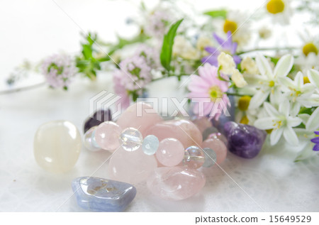 Natural stones and herbs 15649529