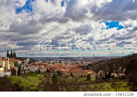Panorama of Prague, Czech Republic 15651126