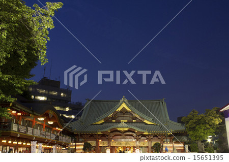 神田女神在晚上亮了起來 15651395