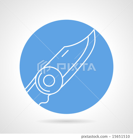 Penknife round vector icon - Stock Illustration [15651510] - PIXTA