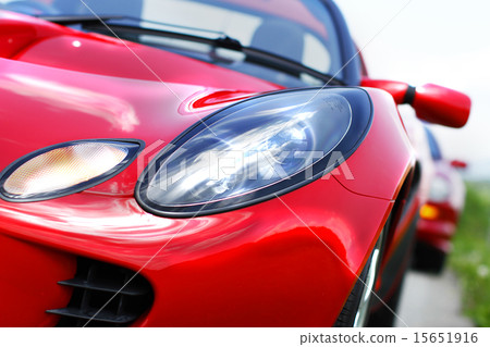 Bright red open car [2015.early summer] 15651916