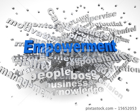 3d image Empowerment   issues concept word cloud 15652053
