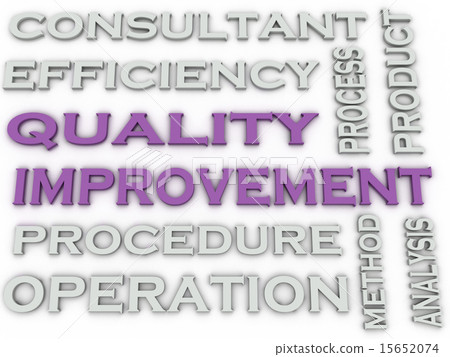 3d image Quality improvement issues concept word 3d image Quality improvement issues concept word 15652074